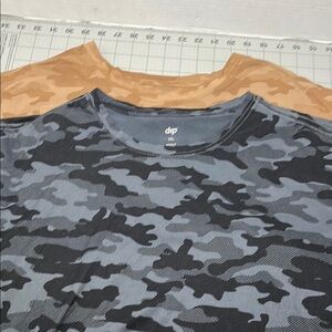Dip Gray and Tan Short Sleeve Tees